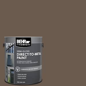 1 gal. #PPU5-02 Aging Barrel Semi-Gloss Direct to Metal Interior/Exterior Paint