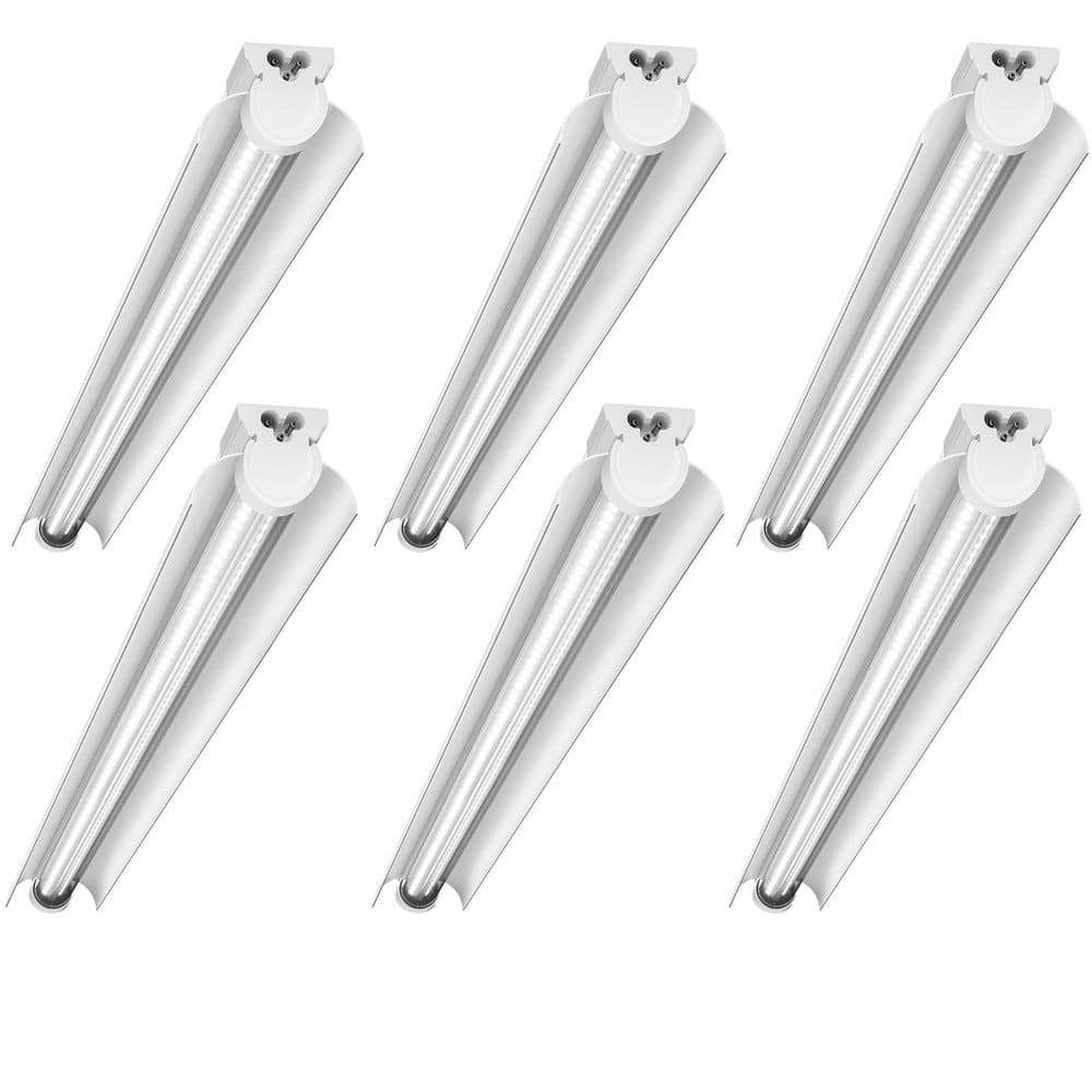6-Pack 3 ft. Grow Lights for Indoor Plants, Daylight White Full Spectrum Plant Lights, T8 Grow Light Bulbs price history on PriceWatchPro