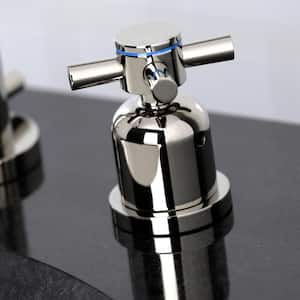 Concord 8 in. Widespread 2-Handle Bathroom Faucet in Polished Nickel
