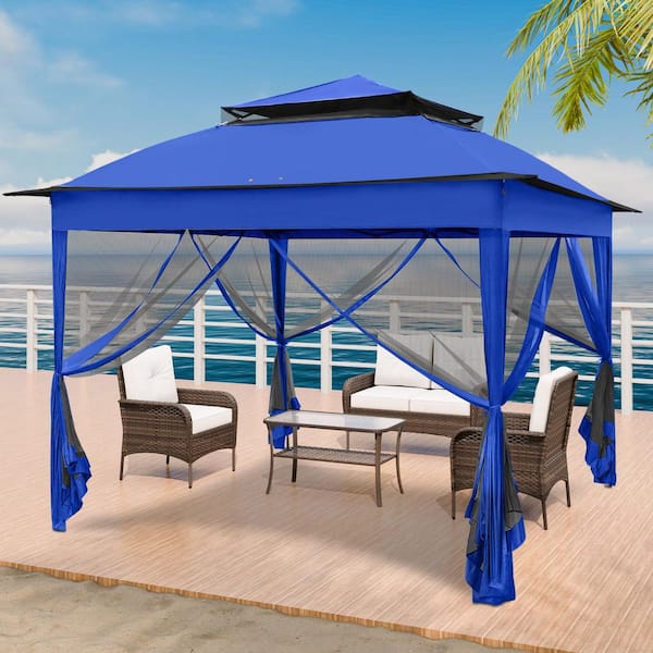 COOS BAY 11 x 11 Patio Portable Gazebo Pop-Up Canopy