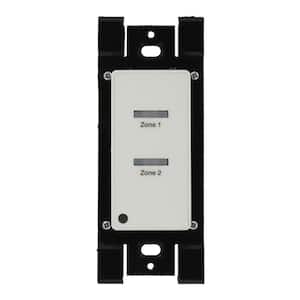 RunLessWire Simple 3-Way Wireless Light Switch Kit with 1 Receiver and 2  Single-Rocker Light Switches (Black) RW9-S2KBK - The Home Depot