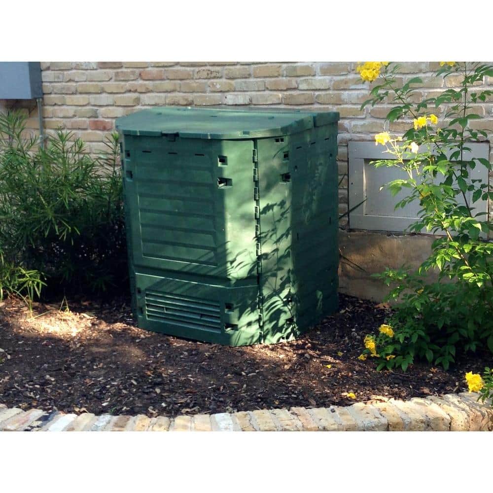Large Green Thermolen Hinged Lid 240 Gallon Composter