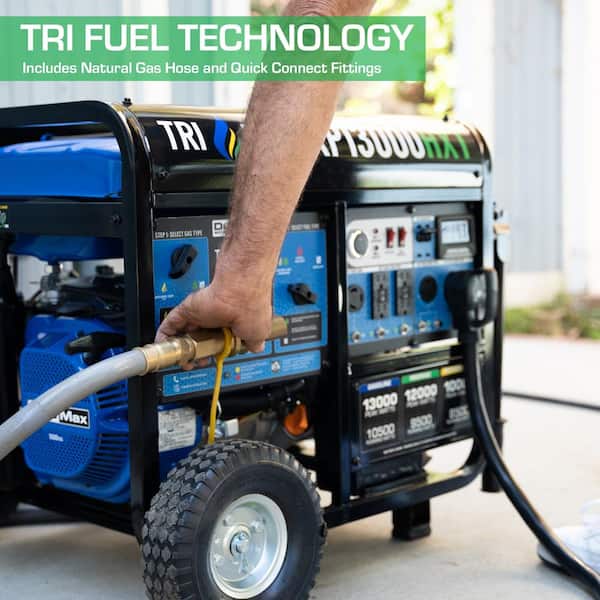 Tri-fuel Upgrade Kit Propane Natural Gas Kit Duromax XP13000E 500cc Generator