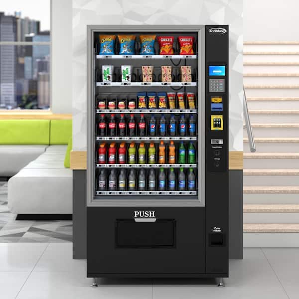Koolmore 41 in. Refrigerated Vending Machine, 60 Slots With CC