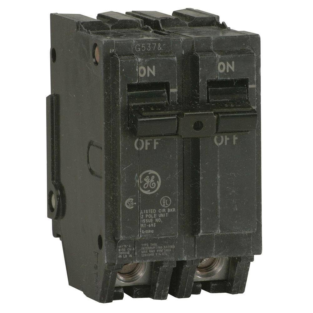 GE - 70 Amp 2 in. Double-Pole Circuit Breaker