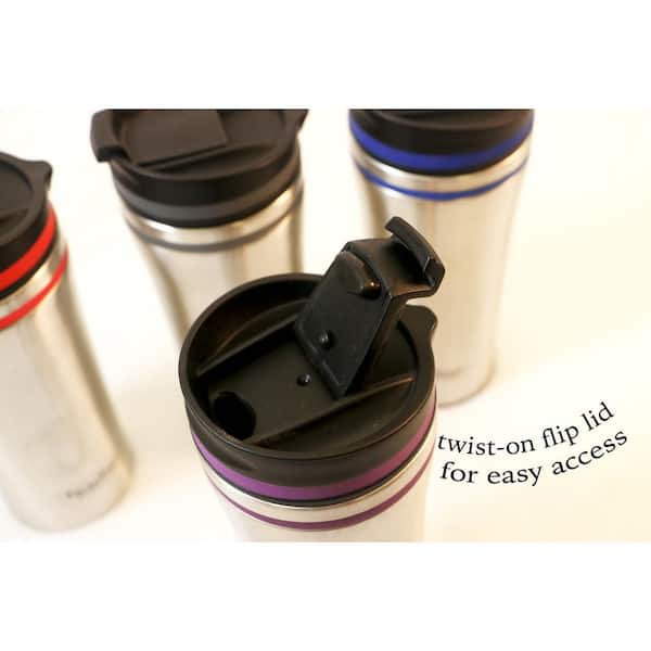 The Butt Cup: A Travel Mug With a Twisting Silicone Lid Like an