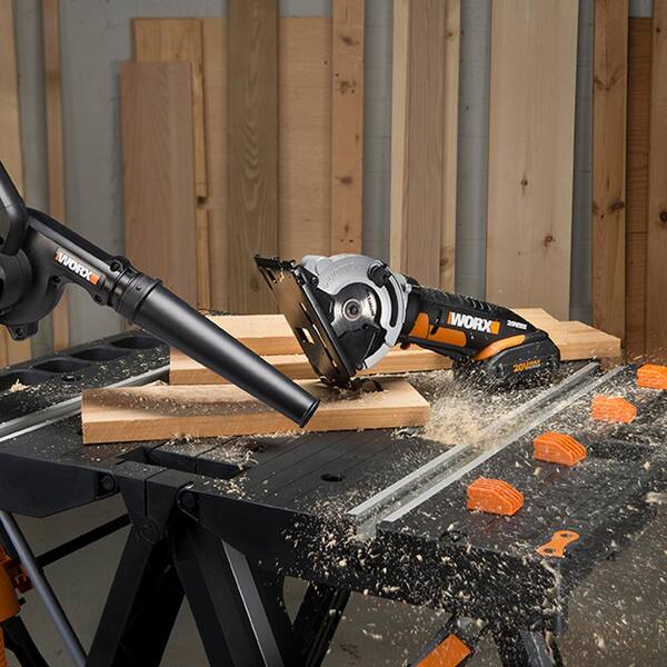 Worx 20-Volt Cordless Battery Powered Blower/Sweeper