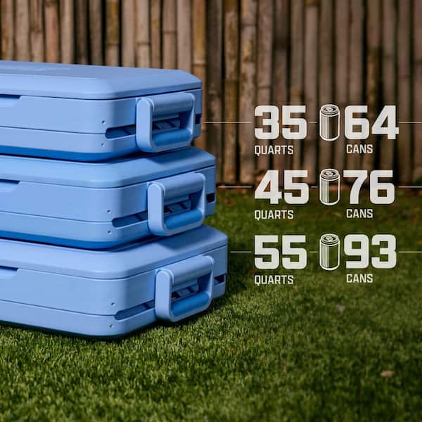 Coleman Snap 'N Go 45 qt. Collapsible Hard Cooler 2226071 - The
