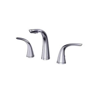 Kauai 8 in. Widespread 2-Handle Bathroom Faucet in Chrome