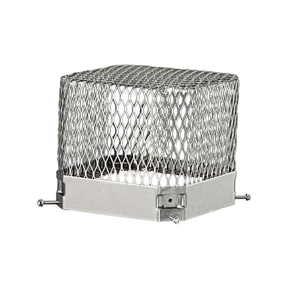 HY-C 7-1/2 in. x 7-1/2 in. Raccoon Screen in Stainless Steel