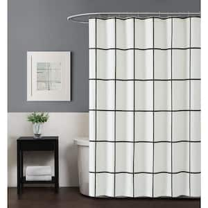 Kurt Windowpane 72 in. Shower Curtain