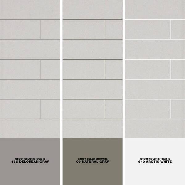Emser Tile Emser Catch Glossy Gray 3 x 12 Ceramic Wall Tile