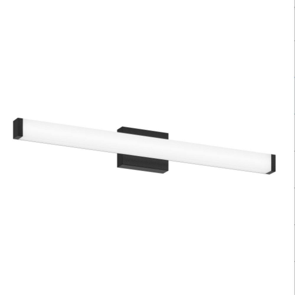 33 in. 1-Light Black LED Vanity Light, Bathroom Wall Light with White Acrylic Shade for Mirror, Dressing Room price history on PriceWatchPro