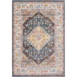 Chandi Brown 8 ft. x 10 ft. Persian Area Rug