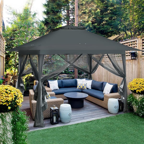 EAGLE PEAK 13 ft. x 13 ft. Pop-Up Gazebo Tent Instant with