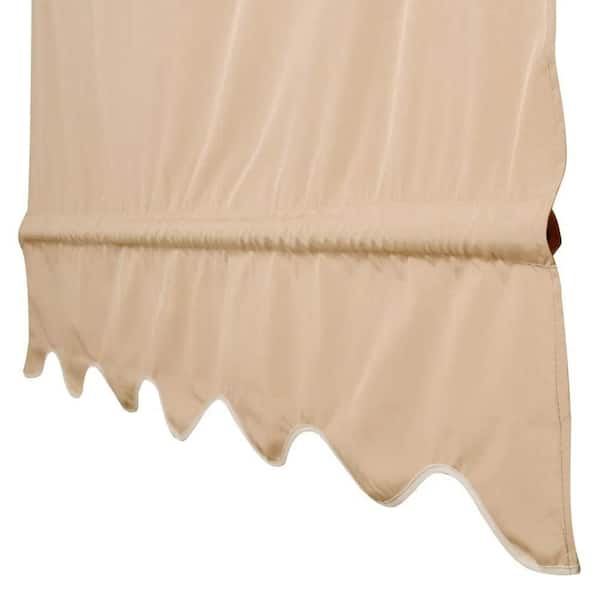 15.5 x 4 ft. Pergola Canopy Replacement (2-Pack)-UV20+ Sun Shade Cover, Beige, Fits 15 x 4 ft./15 x 8 ft. Frames