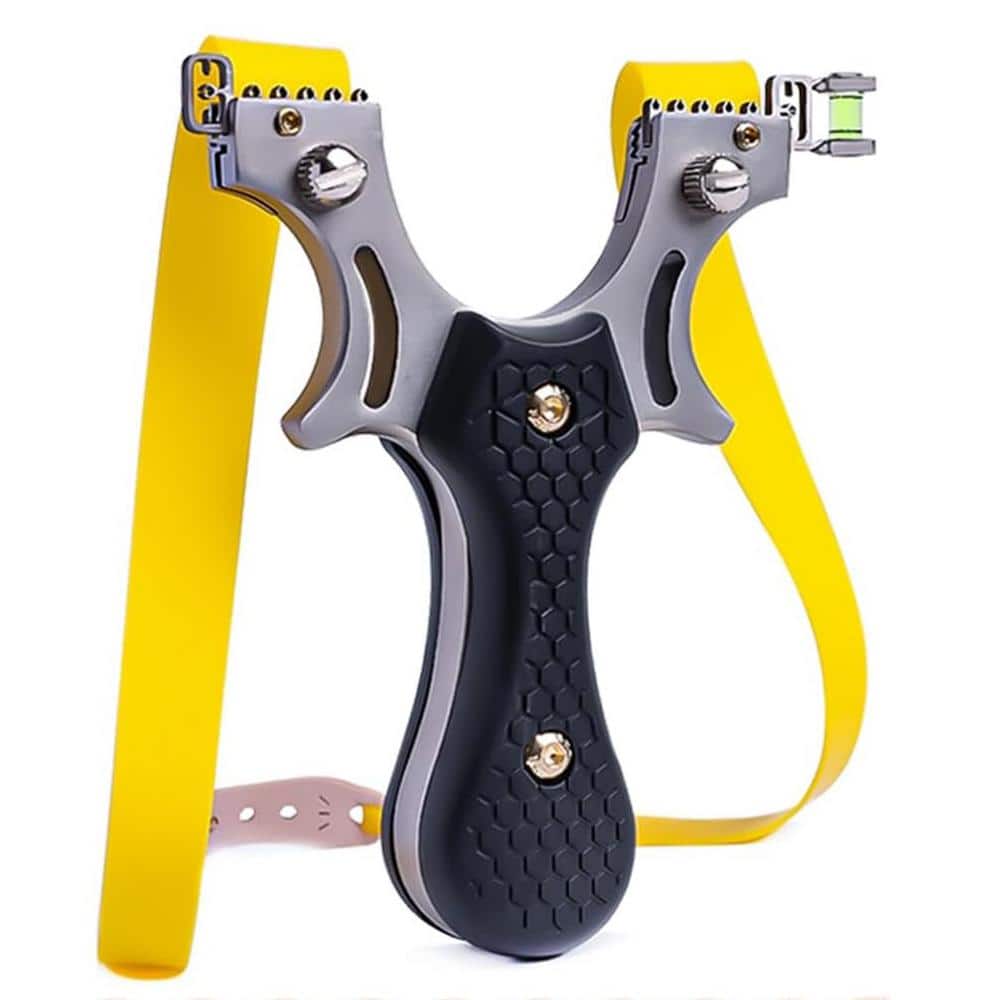Justincity Solid Slingshot Set for Hunting Stainless Steel w/ 1