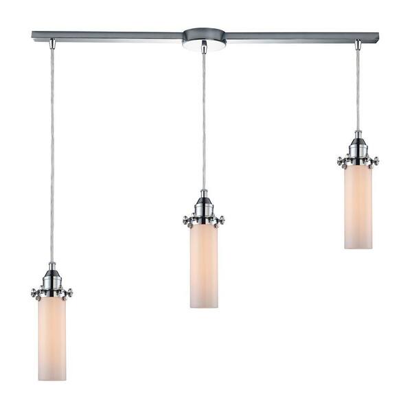 Titan Lighting Fulton 3-Light Polished Chrome Pendant