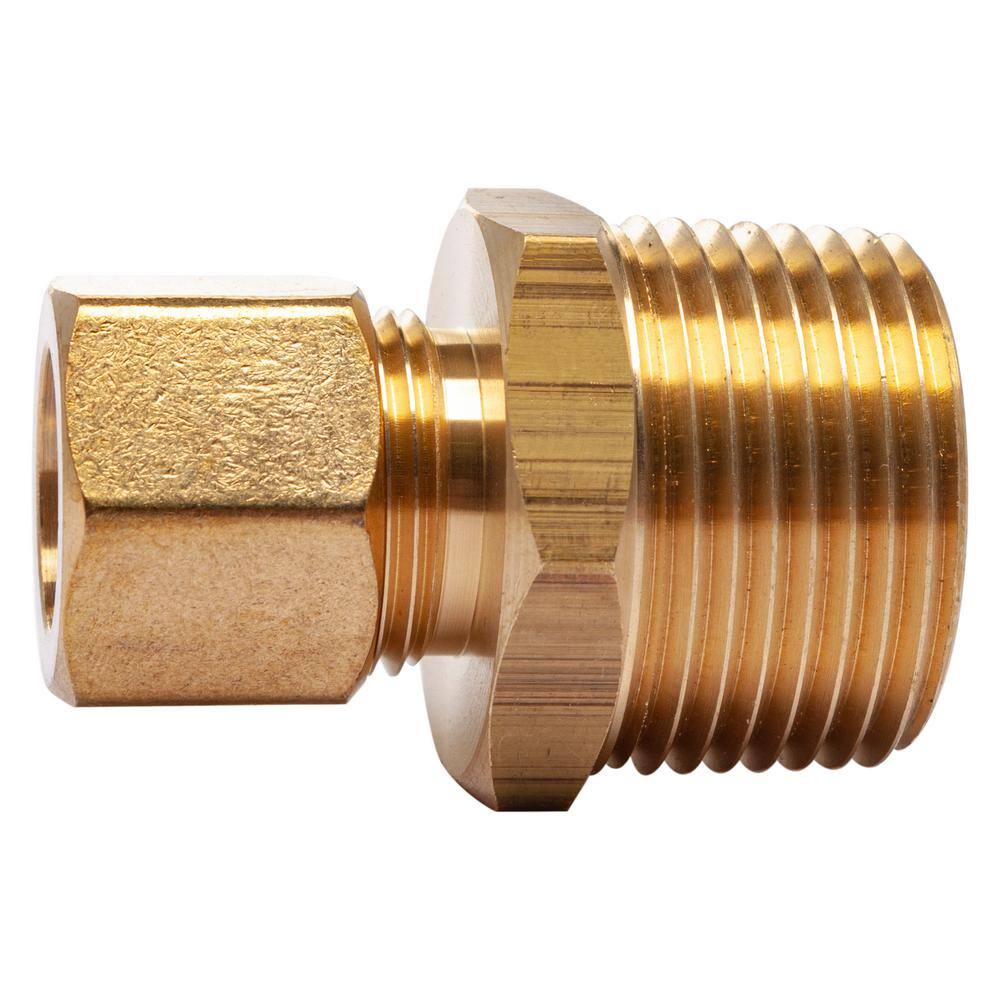 1/2 in. O.D. Comp x 3/4 in. MIP Brass Compression Adapter Fitting (20-Pack) price history on PriceWatchPro