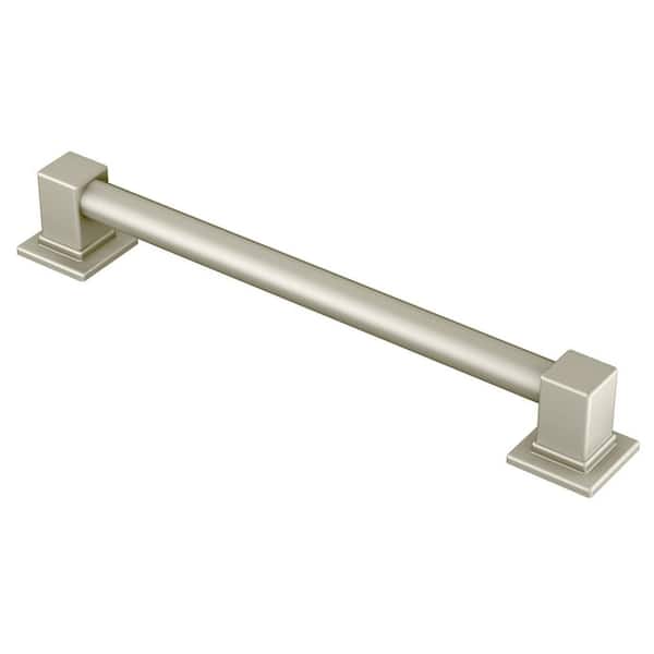 90° 42 in. Concealed Screw Grab/Assist Bar in Brushed Nickel