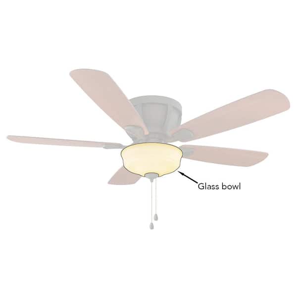 Glass Ceiling Fan Bowl Shade Shelly Lighting
