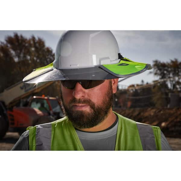 Safety Helmet Full Brim Hard Hat Outdoor Construction Sun Shade Hat