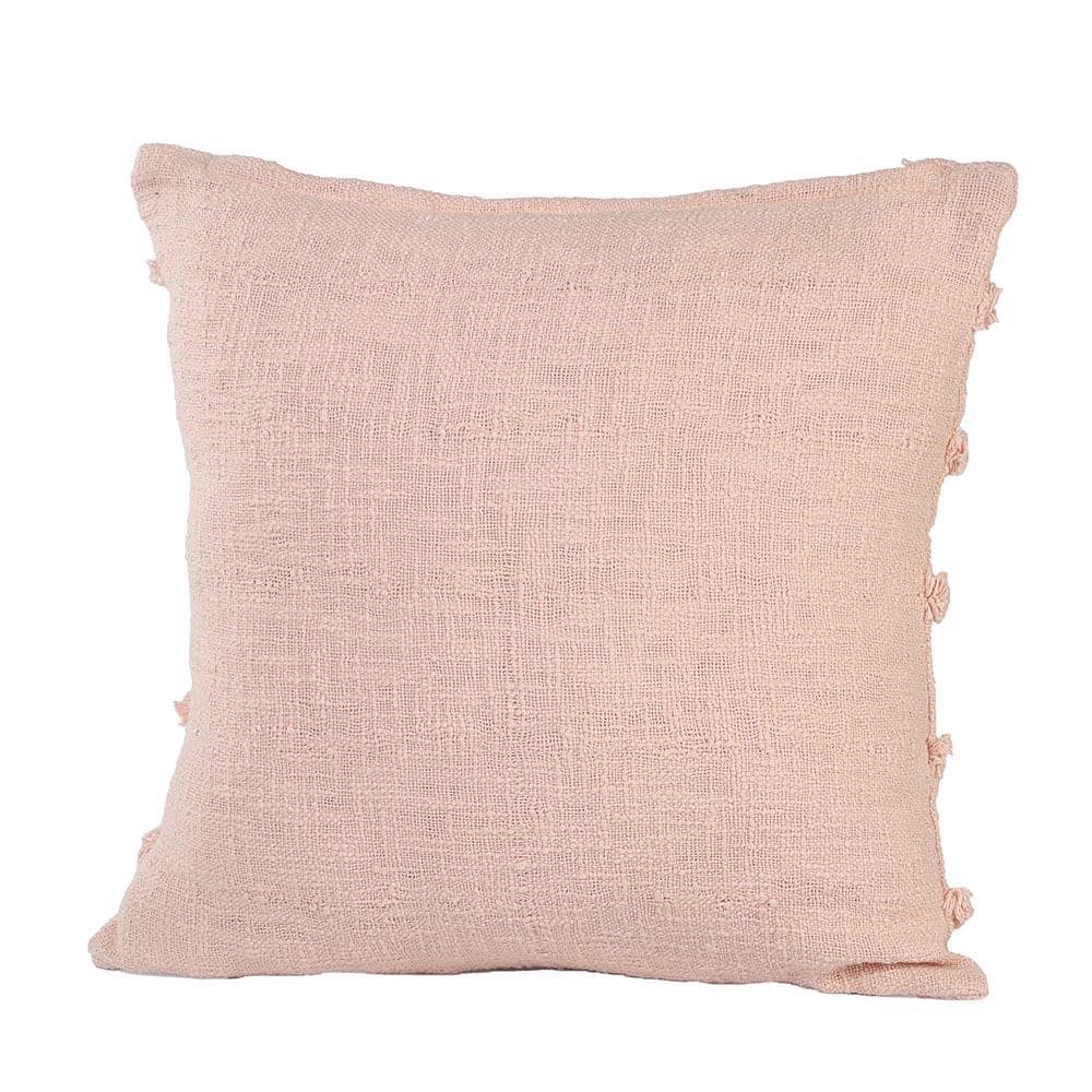 Pearl Blush 20'' Square Over-Tufted Decorative Pillow Set
