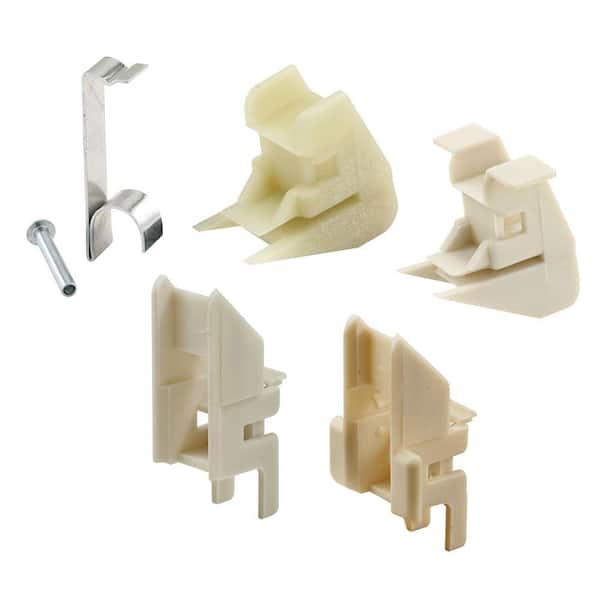 Prime-Line Sash Balance End Guide Kit, Most common tops and bottom guides, 1 assortment per pack