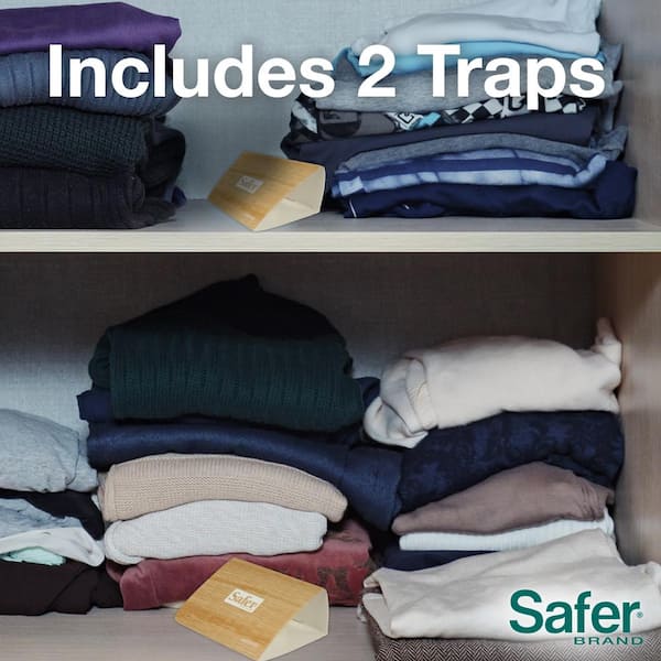 Safer BRAND 07270 Clothes Moth Alert Trap Ship for sale online 