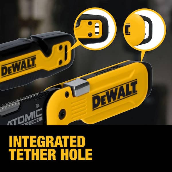 DEWALT - Atomic and Push and Flip Folding Utility Knives (2-Pack)