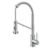 KRAUS Bolden Single-Handle , Pull-Down Sprayer Kitchen Faucet Water Filtration System in Chrome KFF-1610CH