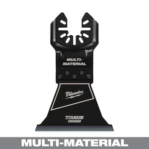 2-1/2 in. Titanium Bi-Metal Universal Fit Wood and Metal Cutting Multi-Tool Oscillating Blade (1-Pack)