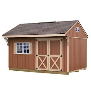 Northwood 10 ft. x 14 ft. Wood Storage Shed Kit with Floor including 4 x 4 Runners