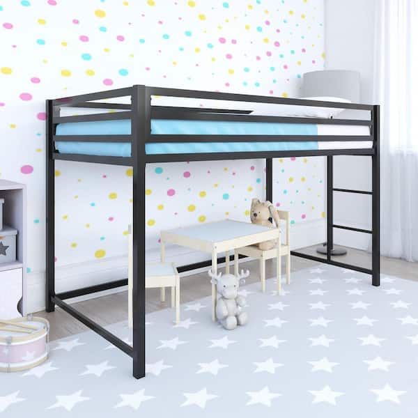 Mabel Black Metal Junior Loft Bed