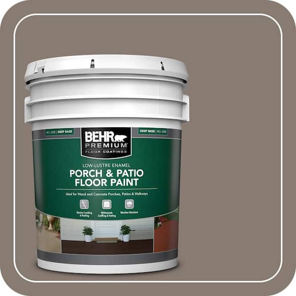 5 gal. #SC-159 Boot Hill Grey Low-Lustre Enamel Interior/Exterior Porch and Patio Floor Paint
