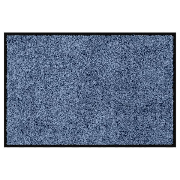 Bungalow Flooring Dirt Stopper Supreme 24 in. x 36 in. Door Mat Midnight Grey