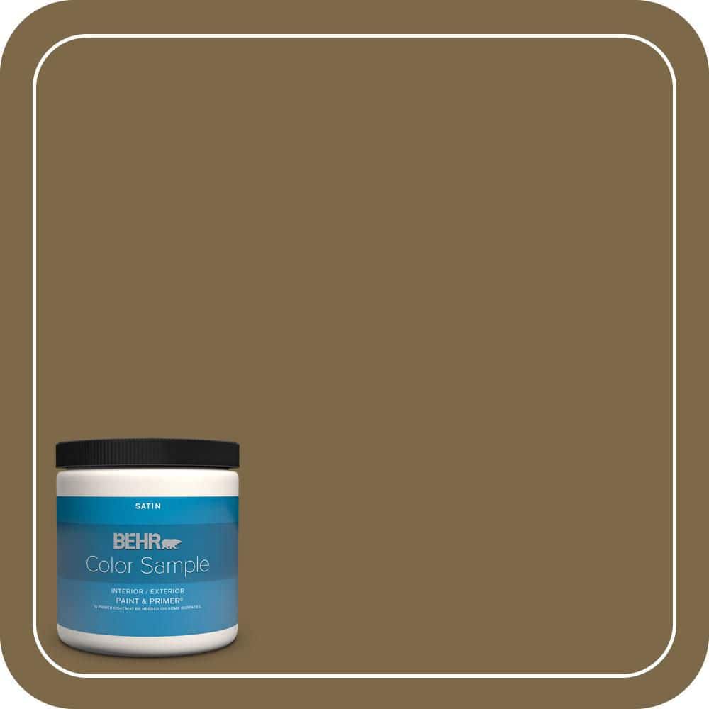 8 oz. #320F-7 Fig Satin Enamel Interior/Exterior Paint & Primer Color Sample price history on PriceWatchPro
