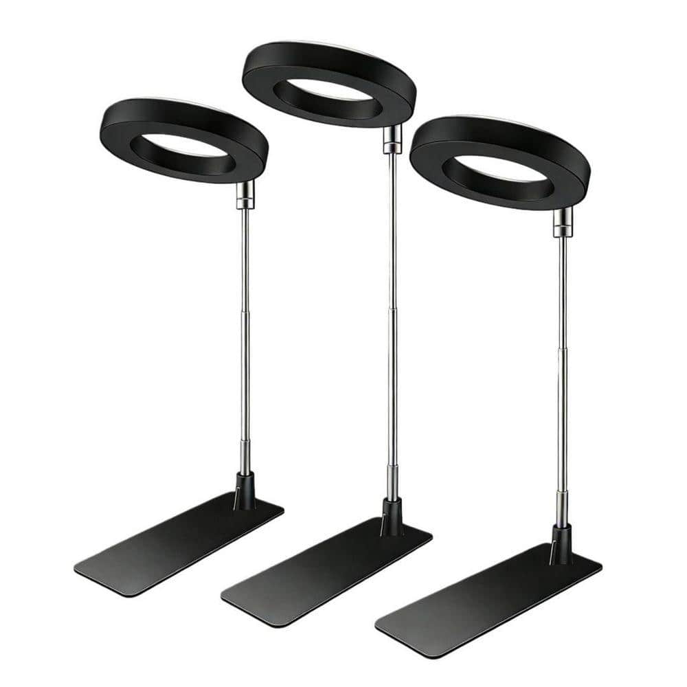 Plant Grow Light with 48 LEDs and Auto Timer for Indoor Plants, Outdoor, Greenhouse, Garden and Cellar(3-Pack)