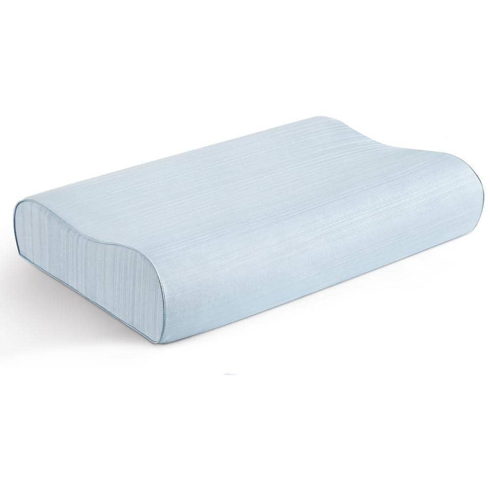 Cervical Neck Memory Foam Pillow for Sleeping-Blue YYCP27G91Z