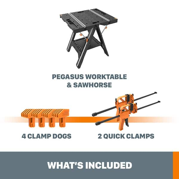 Reviews for Worx Pegasus Multi Function Work Table and Sawhorse