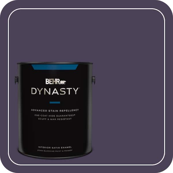 BEHR DYNASTY 1 gal. Home Decorators Collection #HDC-CL-06 Sovereign Satin Enamel Interior Stain-Blocking Paint and Primer