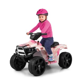 6-Volt Kids Ride on ATV Car 4 Wheelers Electric Quad with Horn and LED Lights