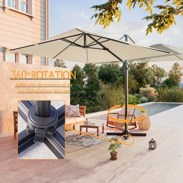 best rated cantilever patio umbrella The 10 Best Cantilever Umbrellas for 2024, Tested and Reviewed