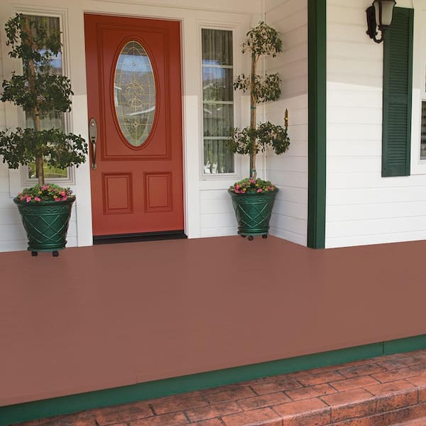 BEHR PREMIUM - 1 gal. #PFC-08 Terra Brick Low-Lustre Enamel Interior/Exterior Porch and Patio Floor Paint