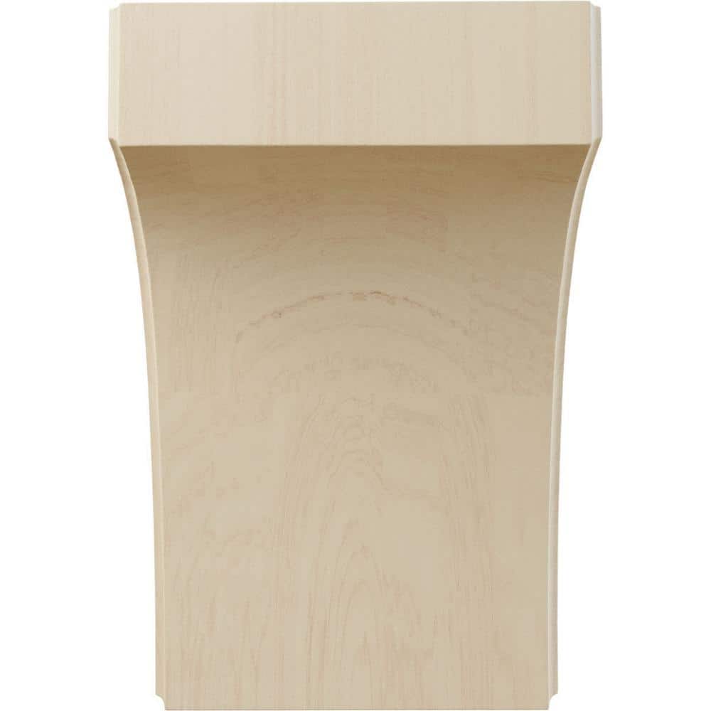 Clarksville 8" Hand-Carved Rubberwood Corbel Bracket