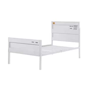 Cargo White Twin Bed