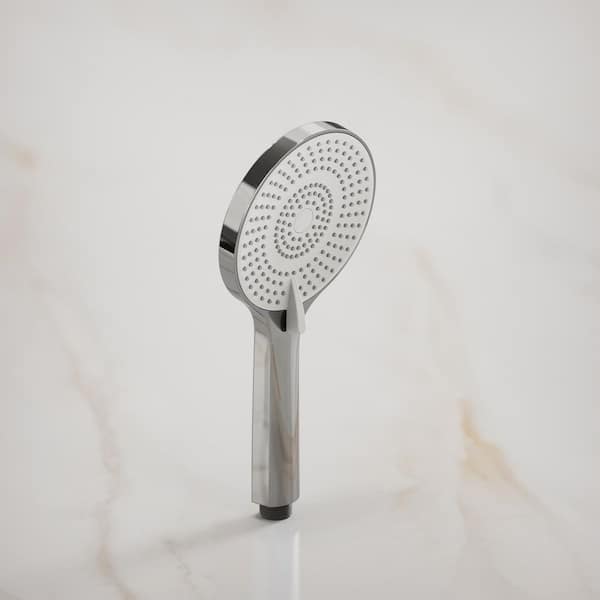 3-Spray Wall Mount Handheld Shower Head 2.5 GPM in Chrome