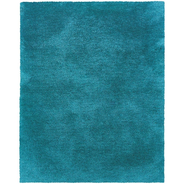 4 ft. x 6 ft. Blue, Ivory Oriental Washable Area Rug