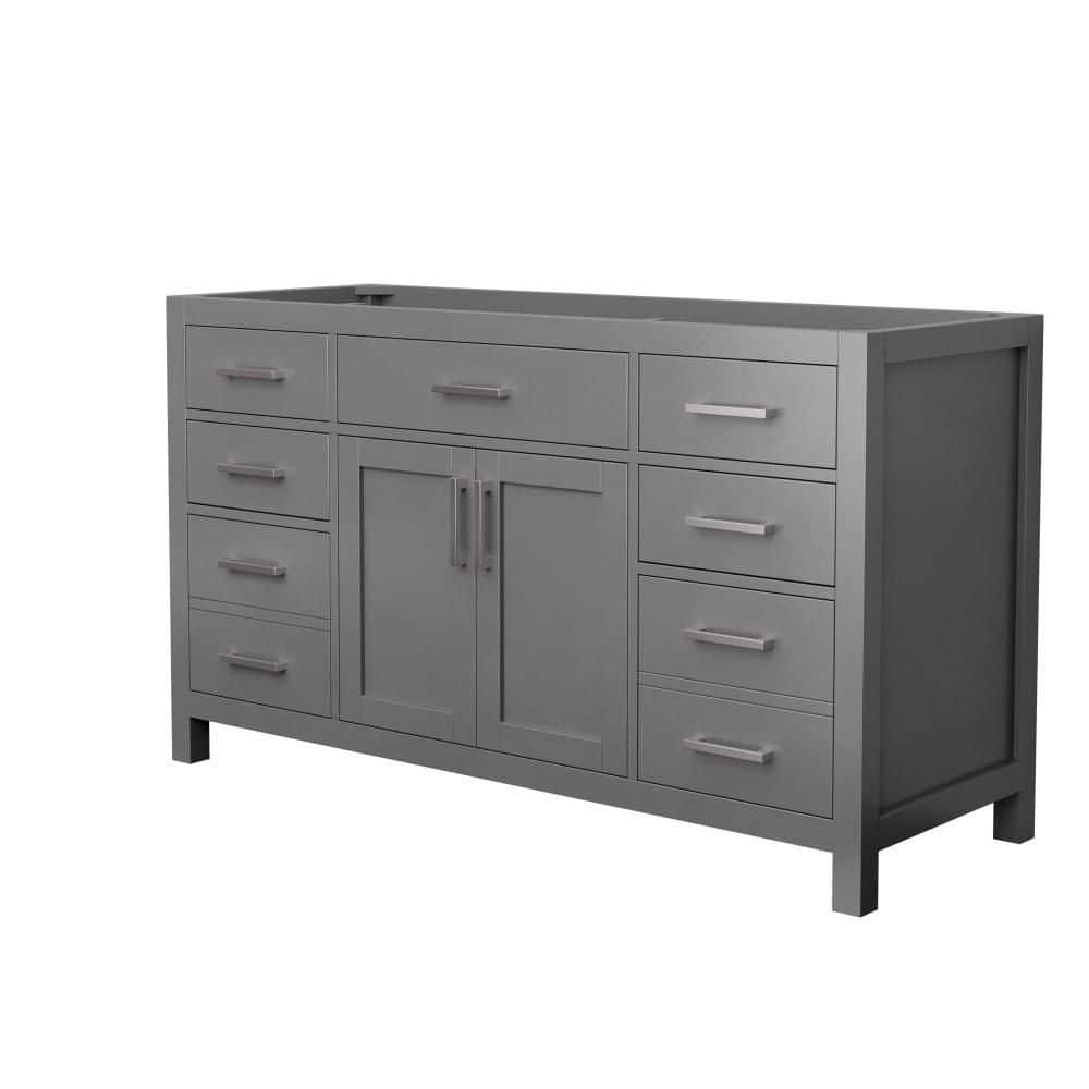 Beckett 59 in. Bath Vanity Cabinet without Top in Dark Gray price history on PriceWatchPro