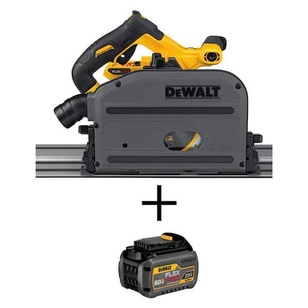 Dewalt Flexvolt 60v Max Cordless Brushless 6 12 In Track Saw And 1 Flexvolt 60ah Battery 8103